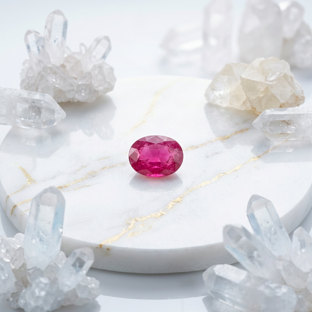 Ruby gemstone