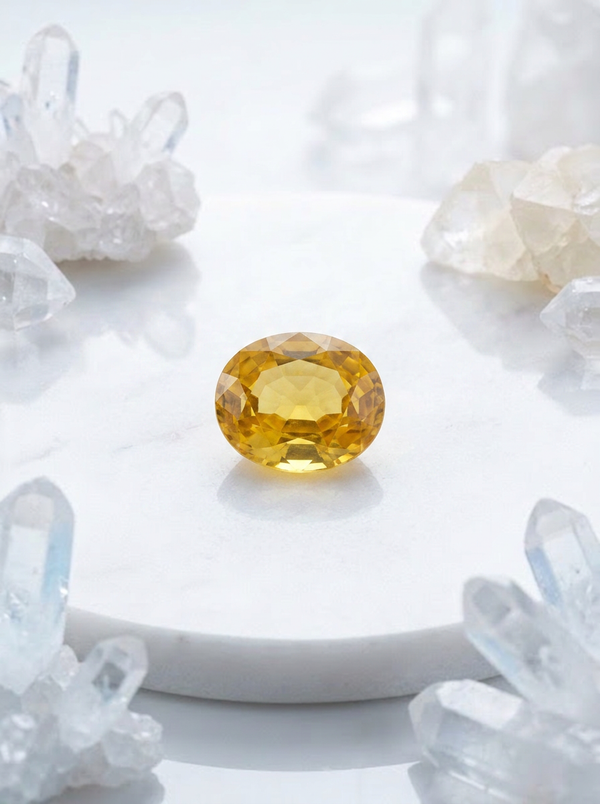 Yellow Sapphire Gemstone