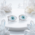 Aura Guard Lashes meenakari earrings