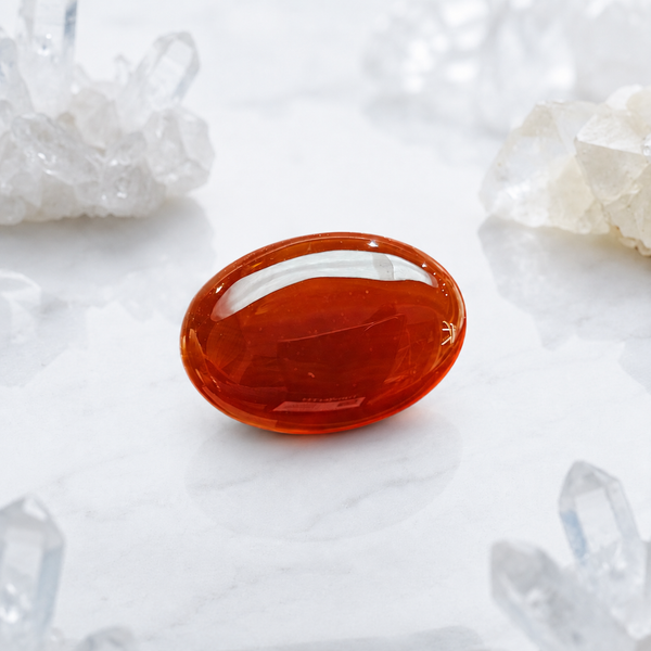 Carnelian gemstone