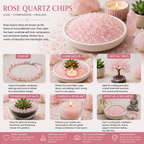 Rose Quartz Chips