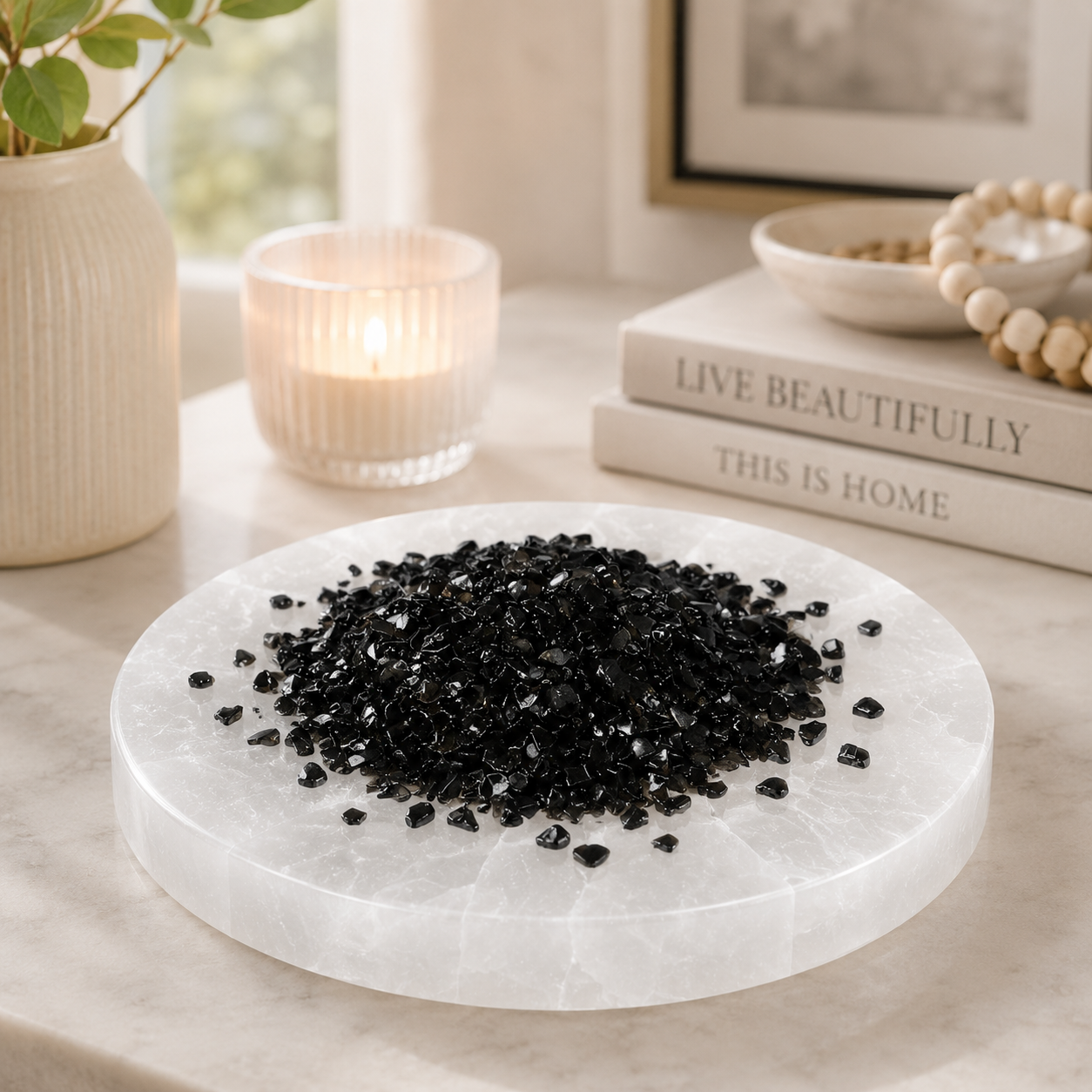 Black Obsidian Chips