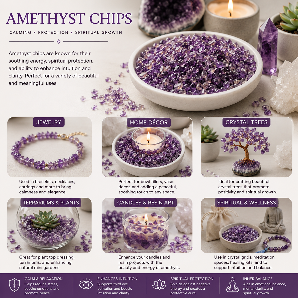 Amethyst Chips
