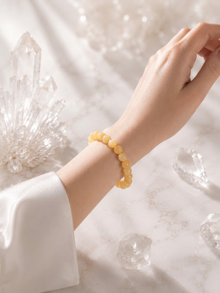 Yellow Calcite Bracelet
