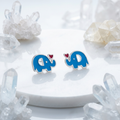 Cupid's Trunk meenakari earrings
