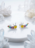 Dopamine Crawler Minis meenakari earrings