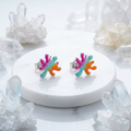 Gallery Walk Splashes meenakari earrings