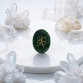 Green Aventurine Zibu Coin