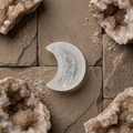 Half Moon Selenite Bowl 6 cm