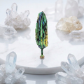 Mother Of Pearl Feather Pendant