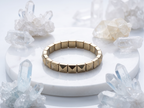 Natural Pyrite Bracelet – Healing Crystal for Wealth, Confidence & Manifestation