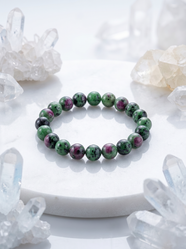 Ruby Zoisite Bracelet