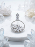 The Floating Icy Cluster Earrings