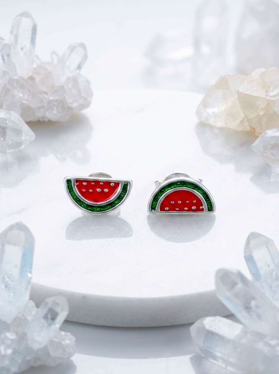 The Monaco Spritz meenakari earrings
