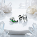 The Saap Sidi Mismatched meenakari earrings