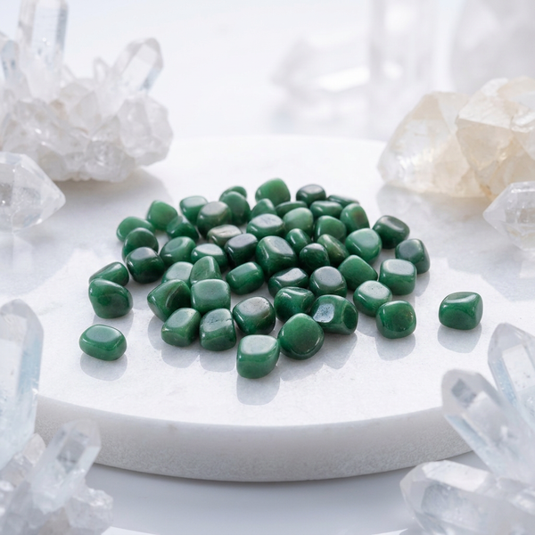Green Aventurine Quartz Tumbles