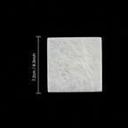 Selenite Disc – Square Plain