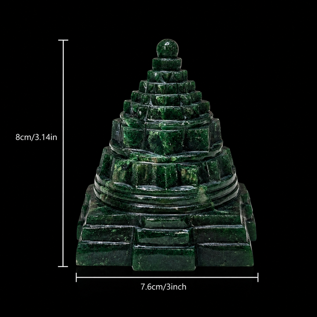 Green Aventurine Shree Yantra