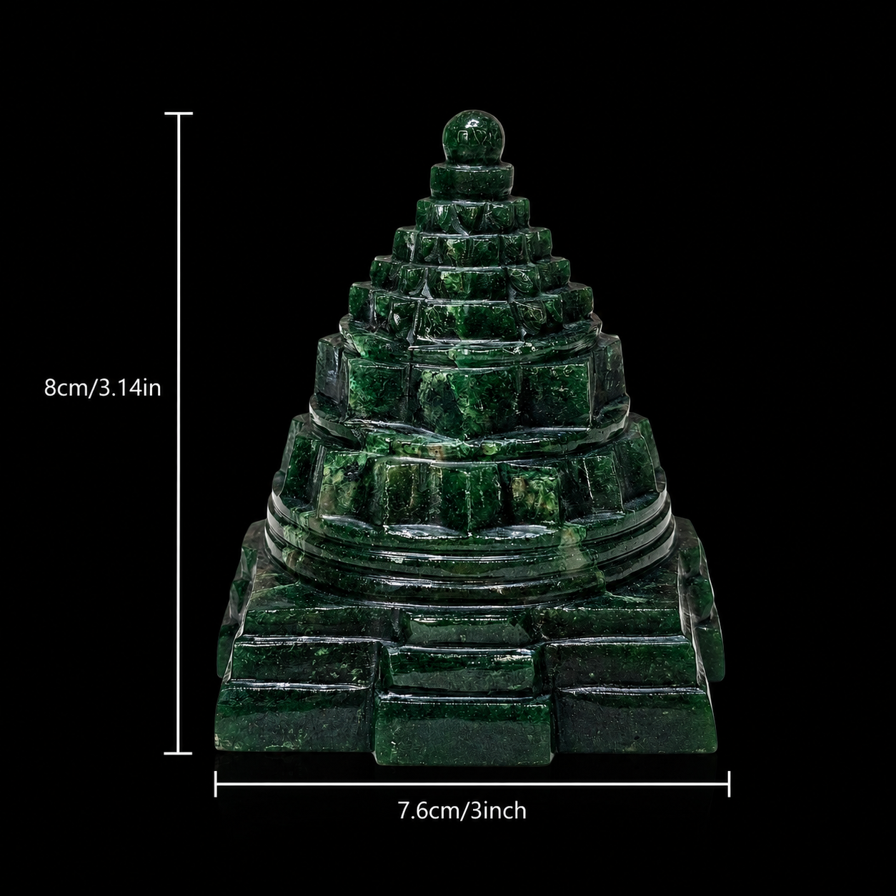 Green Aventurine Shree Yantra