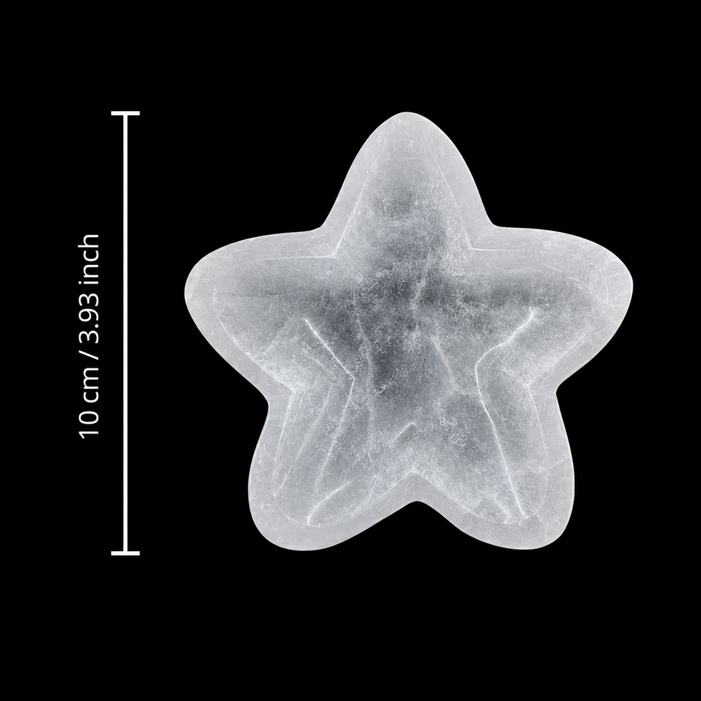 Selenite Bowl – Star