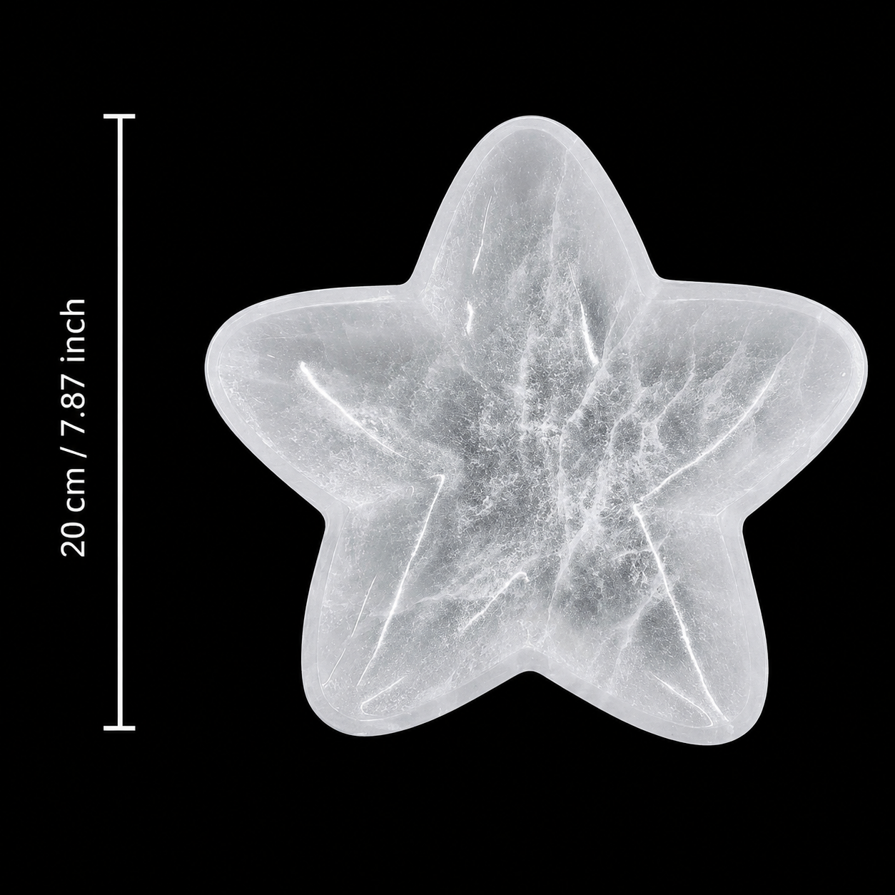 Selenite Bowl – Star