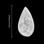 Freeform Leaf Selenite Bowl