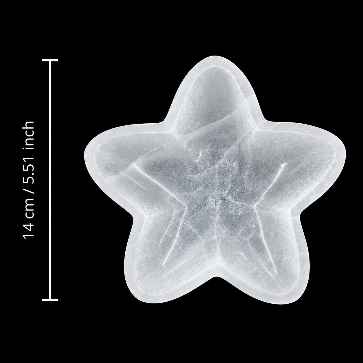 Selenite Bowl – Star