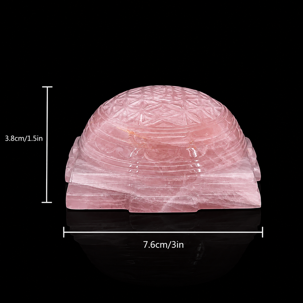 Rose Quartz Shree Yantra