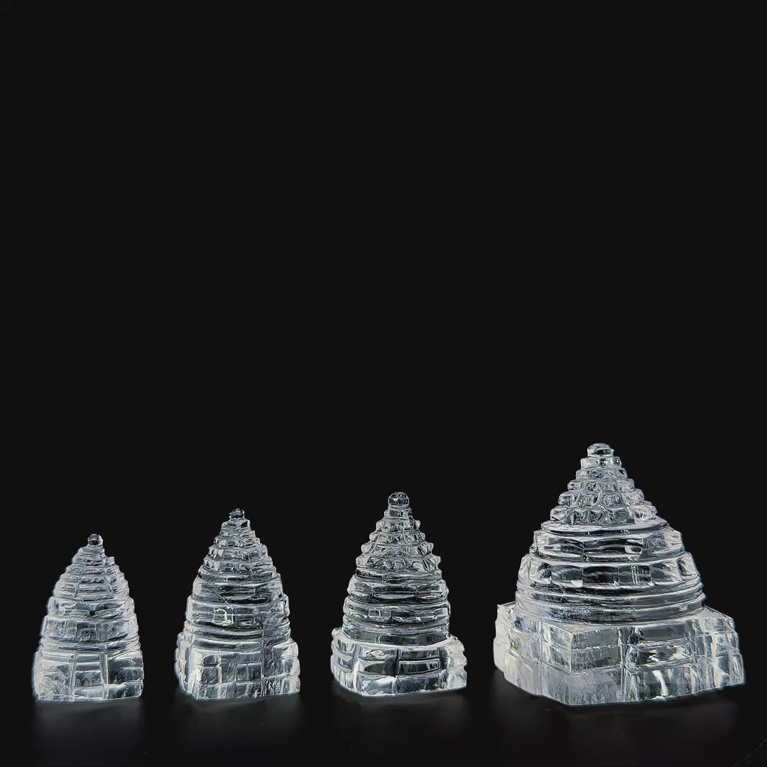 Clear Quartz Shree Yantra