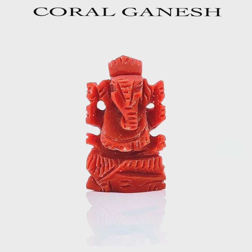 Coral Ganesha