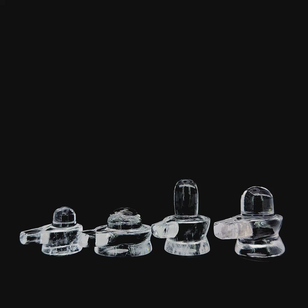 Clear Quartz Shivling