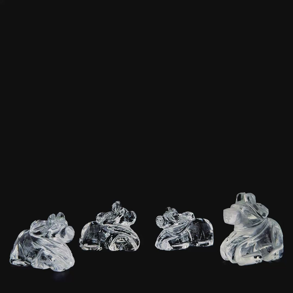 Clear Quartz Nandi