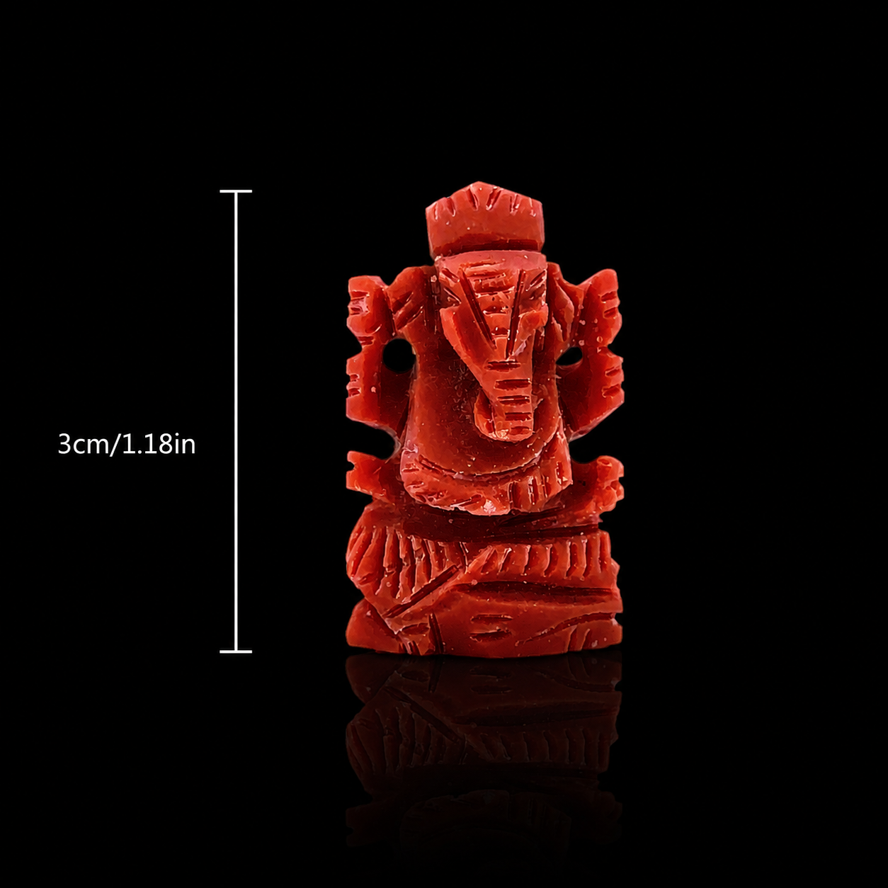 Coral Ganesha