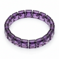 Amethyst Bracelet (Square Shape Beads)